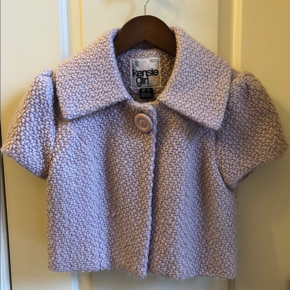 Kenzie Girl short sleeve statement blazer